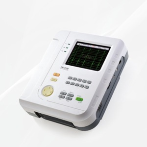 เครื่องบันทึกคลื่นไฟฟ้าหัวใจ Coman CM1200B แบบ 12 ลีด พร้อมแบตเตอรี่ในตัว สำหรับบริการทางการแพทย์ฉุกเฉินและรถพยาบาล - Product Image 1