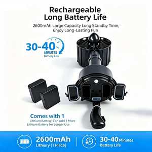 Lettino Gonfiabile Motorizzato per Piscina <span class=keywords><strong>in</strong></span> PVC Premium, Galleggiante Elettrico Pieghevole per Viaggi <span class=keywords><strong>in</strong></span> Famiglia e Tempo Libero all'Aperto - Product Image 2