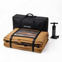 Tente panoramique 4,8x3,6m, tente gonflable en Oxford 600D imperméable, immersion dans la nature, glamping pour camping en pleine nature