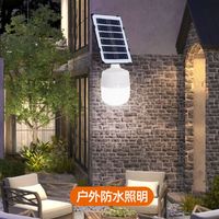 Lámparas LED Recargables para Camping, Portátiles, Colgantes, de Emergencia, para Tiendas de Campaña, Cuerpo de ABS, Enchufe Estadounidense, Resistentes al Agua IP66, Luz Diurna de 6000K