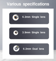 Endoscope vidéo industriel articulé Wi-Fi avec caméra unique de 6,5 mm et rotation bidirectionnelle
