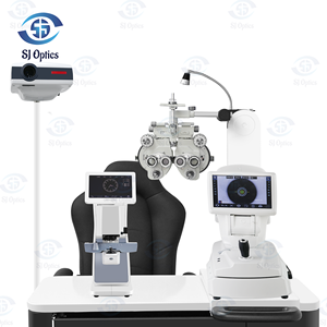 Meja Kombinasi Kursi dan Peralatan Optik SJ Optics Hot Sale, Meja Putar untuk Kursi Gigi dengan Instrumen Optik, CS-700B Peralatan Optometri - Product Image 4