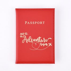 Protector de Pasaporte Impermeable, Económico y Moderno, con Diseño Artístico Impreso, Porta Tarjetas de Viaje Portátil, con Bloqueo RFID, Etiqueta de PU - Product Image 6
