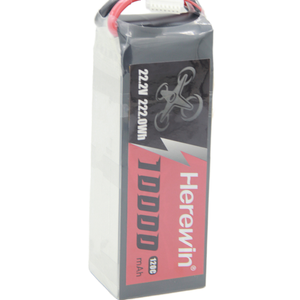 Herewin 6S 22.2V 10000mAh FPV Drone Batterie Durable Haute Efficacité Professionnel Utilisation Récréative Polymère Poche Lithium Ion - Product Image 6