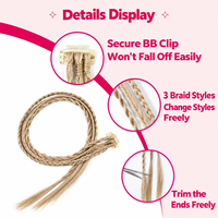 Extensions de cheveux synthétiques bouclés Pixie personnalisées par le fabricant – Options de tresses pour les acheteurs de produits de beauté
