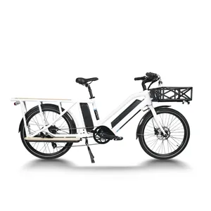 dual lithium battery high power ebike 36v 500w electric cargo bicycle for sale