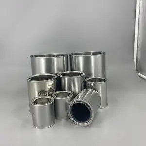High Quality Empty Small Capacity 118ml/ 250ml /370ml Metal Tin Can With Lid