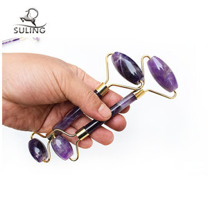 Meilleur <span class=keywords><strong>Prix</strong></span> Portable Améthyste <span class=keywords><strong>Rouleau</strong></span> <span class=keywords><strong>de</strong></span> <span class=keywords><strong>Jade</strong></span> Gua Sha Beauté Massage Du Visage Violet Cristal <span class=keywords><strong>Jade</strong></span> <span class=keywords><strong>Rouleau</strong></span> Pour Le Visage - Product Image 1