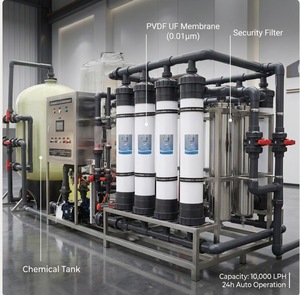 Membrane d'ultrafiltration UF à fibres creuses en PVC BLM200 2000L/H, neuve, garantie 1 an, pour la purification de l'eau commerciale - Product Image 4