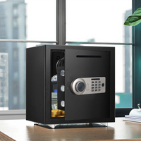 Coffres-forts à verrouillage numérique électronique en acier pour la maison, meilleure vente de coffres-forts à verrouillage antivol, coffre-fort d'hôtel pour l'argent