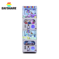 Distributeur automatique de jouets de jeu d'affichage de machine à capsules personnalisée à jetons populaire