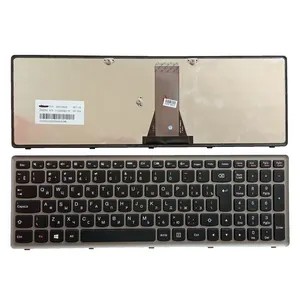 Lenovo Iapad flex15 g500 s 510 s510 s510 s510p z510 ru कीबोर्ड चांदी फ्रेम