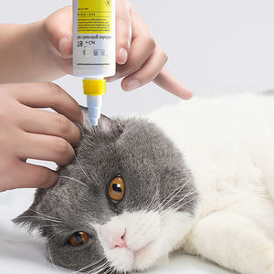 Kediler ve köpekler için lüks CE ISO sertifikalı Pet kulak temizleyici çözüm kolay temizlenebilir stoklanan 200mL - Product Image 4