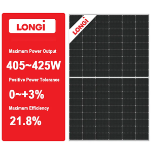 LONGi Hi-MO 5m LR5-54HPH 405-425M Full Black 405 410 <span class=keywords><strong>415</strong></span> 420 425 Watt Panneau solaire conforme à l'UE - Product Image 3
