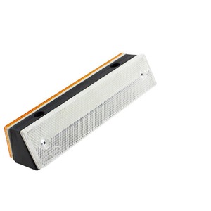 ป้ายสะท้อนแสงรูปสี่เหลี่ยมผืนผ้า IP65 กรอบ PP สำหรับป้ายเตือนความปลอดภัยบนรางรถไฟ - Product Image 1