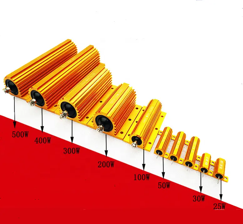 Resistor de alumínio wirewound 50w 100rj