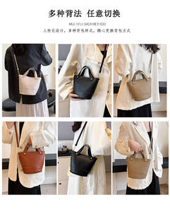 Bolsos cruzados de moda para mujer, bolsos de lujo para mujer, bolso de mano de cuero Pu para mujer, bolsos de hombro de alta calidad - Product Image 4