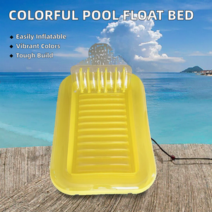Blow up Raft Tub With Pillow <strong>Inflatable</strong> Tanning Park Water <strong>Inflatables</strong> Pool Chair <strong>Float</strong> <strong>Inflatable</strong> Toy Plastic Sun <strong>Lounges</strong> - Product Image 3