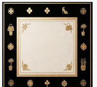 Tapis de table de mahjong design NMJL Standard 80*80CM |   Absorption des chocs, résistant aux taches, base en caoutchouc antidérapante