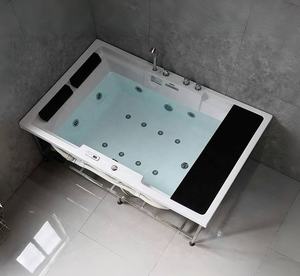 BaiYao Inground Baignoire Whirlpool <span class=keywords><strong>Jakuzzi</strong></span> 2 Personnes Yacuzi Intérieur Avec Buses D'air Avec Fonction De Massage - Product Image 6