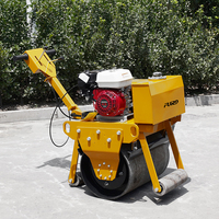 Vente à bas prix du compacteur manuel FYL-600 de 325 kg, rouleau vibratoire à tambour unique, rouleau pour asphalte/sol, compacteur routier