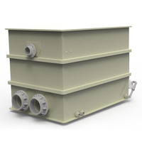 Tilapia Filter Drum putar, akuarium mikro jala Filter Drum putar besar 200m 3/h