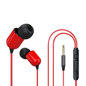 Headset Gaming lainnya, earphone kabel 3.5mm dengan mikrofon untuk Laptop MP3 Tablet PC