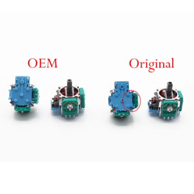 OEM 3D Joystick Potentiometer for PS5 Controller Original 3D Analog Sensor for PS4 Gamepad 3D Analog Axis for PS4 Joystick