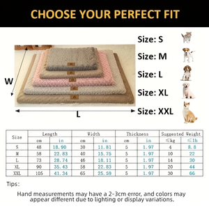 Cuccia per Cani Classica in Velluto Rettangolare Ortopedica Moderna con Rivestimento Rimovibile e Lavabile - Produzione all'Ingrosso - Product Image 6
