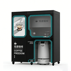 Горячая распродажа, Роботизированная Кофеварка Barista, автоматическая кофемашина с функцией SDK, торговый автомат для бара - Product Image 1