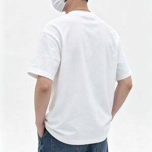 En stock, T-shirt Jorsen OEM avec logo personnalisé, T-shirt pour homme personnalisé multicolores, T-shirt uni en coton lourd 100%, T-shirt vierge - Product Image 1