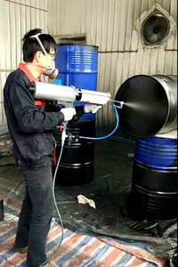 Pistola pulverizadora manual de <span class=keywords><strong>poliurea</strong></span> frí<span class=keywords><strong>a</strong></span> de 1500 ml - Product Image 2