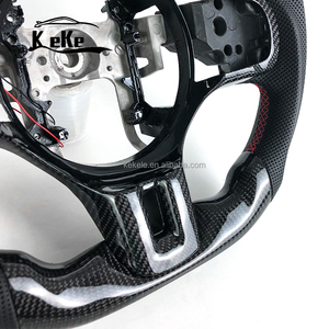 Volant en fibre de carbone LED personnalisé pour Mitsubishi Lancer Evolution X 2008-2015 - Product Image 4