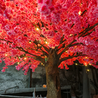 Künstliche Japanische Leuchtende Kirschblütenbäume LED Japanischer Kirschblütenbaum Licht Outdoor Beleuchtete Kirschblütenbäume