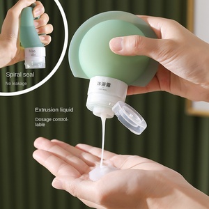 Silicone Sub-bottling Leak-proof Pressing Type Travel Sub-packaging Bag Shampoo Skin Care Storage Portable Sample Empty <b>Bottle</b> - Product Image 1