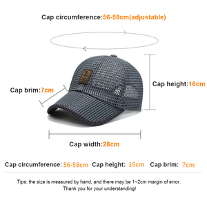 Wholesale Custom Patch Logo 6 Panel Summer Breathable Polyester Mesh Unisex Baseball Cap Sports Caps Sun <b>Hat</b> for Women Men - Product Image 2