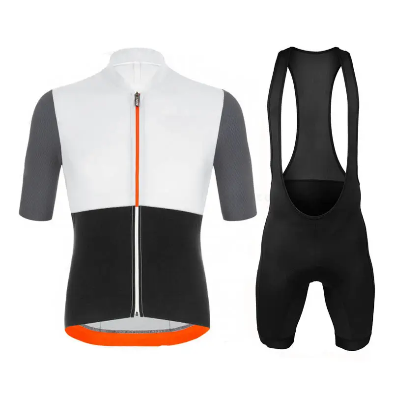 Cycling Jersey Set Custom Breathable Men's Short Sleeve Bike Clothing Summer MTB Bicycle Jersey