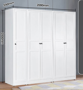 Armoires de chambre professionnelles en acier, design moderne, organisateur de vêtements – Fournisseur d'usine - Product Image 1