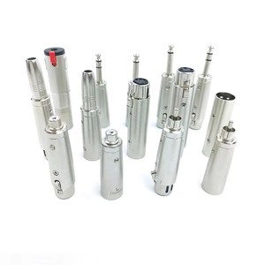 ABCCABLS Adaptateur d'extension professionnel audio et vidéo XLR mâle 3 broches vers <span class=keywords><strong>TRS</strong></span> 6,35 mm femelle pour transmission de signal équilibrée - Product Image 5