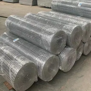 China Manufacture Cheap Price Galvanized Coated Welded Wire Mesh Roll For Bird Cage Rabbit Chicken Coop