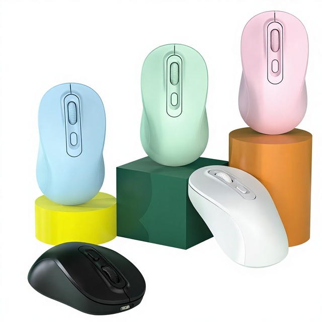 Dual-mode Optical Sensor Wireless Mouse Rechargeable Mute for Office Computer Notebook Factory Direct