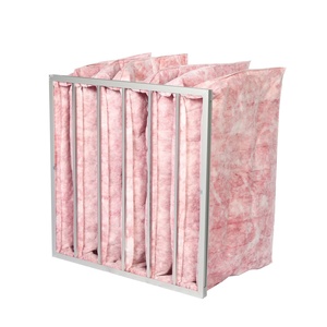 Nouveau filtre à air de qualité supérieure en alliage d'aluminium et fibre de verre, fabriqué sur mesure, F5 F6 F7 <span class=keywords><strong>F8</strong></span> F9, filtre de poche, marque FRESH - Product Image 2