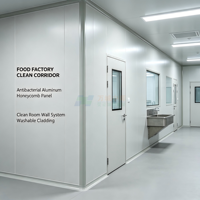 Panel de Aluminio Tipo Panal con 70% de PVDF, Panel Acústico de Fieltro para Pared con Revestimiento 3D Facetado con Clasificación de Incendio A2
