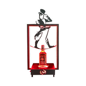 Led Illuminated <b>Wine</b> <b>Rack</b> Rectangle Modern Design Party Use With Color Changing Light Base For Champagne Display - Product Image 5