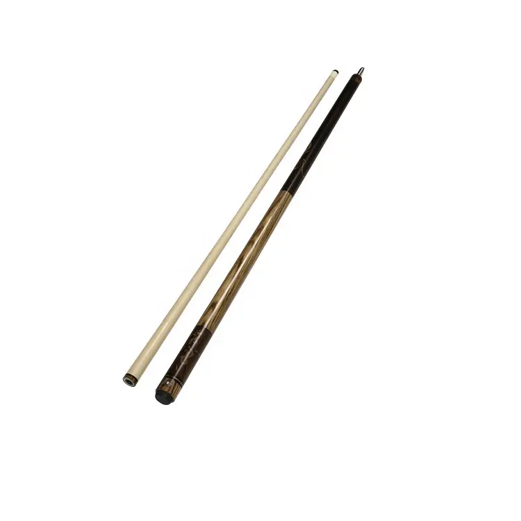 Queue de billard OEM 3/4, joint central articulé, une pièce, deux ou trois pièces en alliage d'aluminium, bois de tulipe, noyer, zèbre