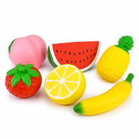 Jouet Squishy Fraise Nouveauté, en Mousse PU à Remontée Lente, Parfum Crème, Anti-Stress, Sensoriel, pour Soulagement du Stress et Apaisement au Bureau, pour Enfants et Adultes