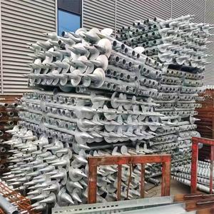 Ancrage au sol hélicoïdal soudé galvanisé à chaud ASTM pour bâtiments en structure métallique, ateliers et entrepôts - Product Image 4