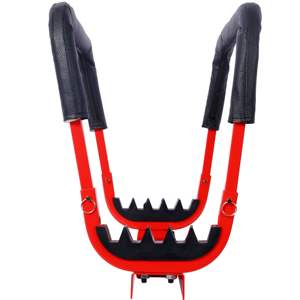 Colgador de puerta Db Rest Red, de metal, acolchado, tipo gancho, de un solo nivel, para ropa, para colocar detrás de puertas o en paredes. - Product Image 6