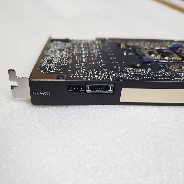 RTX A4000 CUDA Cores Accelerate Graphics Workflows with Improved Ray Tracing Performance in a Single-socket Form Factor