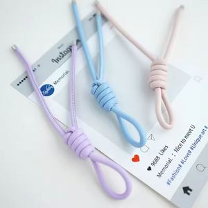 New PU Leather <b>Cord</b> love Heart Keychain Versatile Box Bag Pendant Accessories Women's Bag Decoration Pendant - Product Image 2